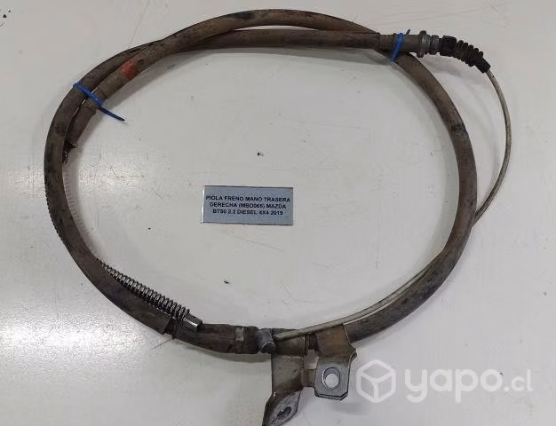 Piola Freno Mano Tras Der (MBD065) BT50 2.2 2019