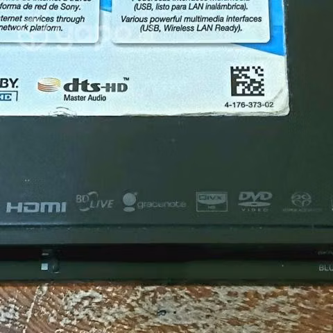 Reproductor Blu-ray Sony bdp s370