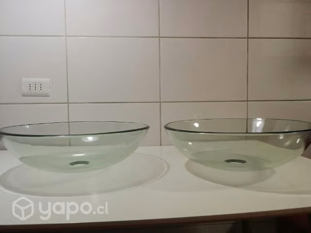 Lavamanos de vidrio