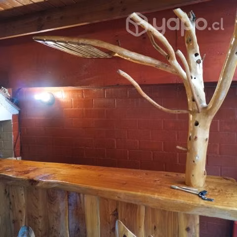 Bar de madera ciprés hermoso restaurant o quincho - Imagen 3