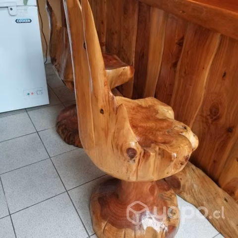 Bar de madera ciprés hermoso restaurant o quincho - Imagen 2