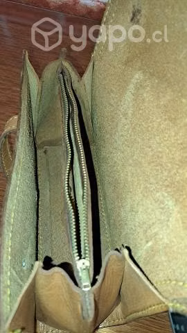 Cartera artesanal cuero - Imagen 2