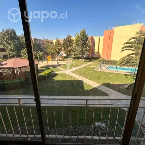 ¡Encantador departamento en Barrio Las Rosas Maipú
