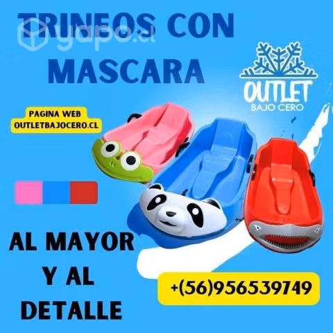 Trineos para la nieve niños y adulto