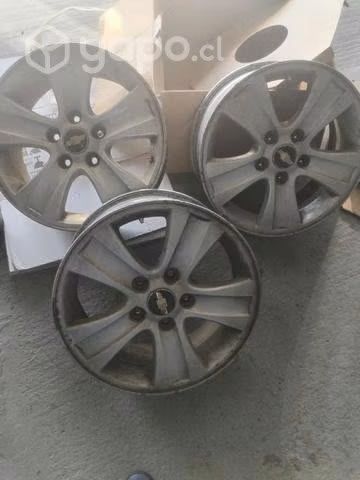 4 aros originales chevrolet captiva 2011