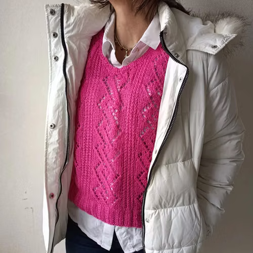 Sweater calado - Imagen 3