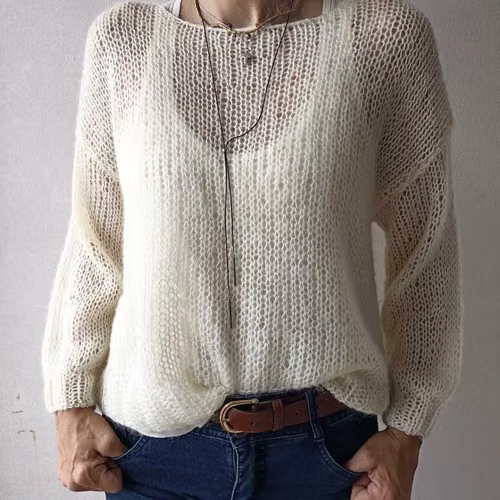 Sweater angora