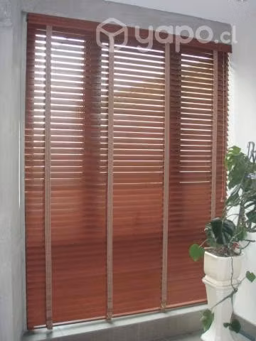 Persiana Madera y Aluminio