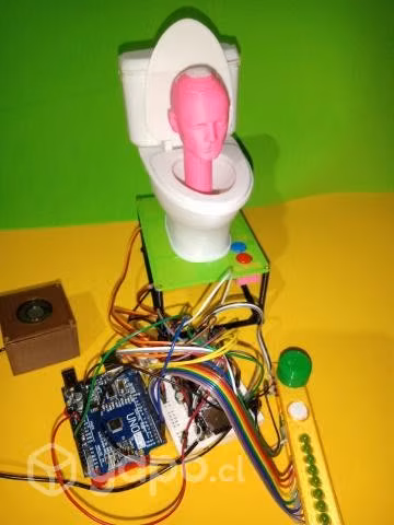Kit Skibidi Toilet Arduino para entrenamiento