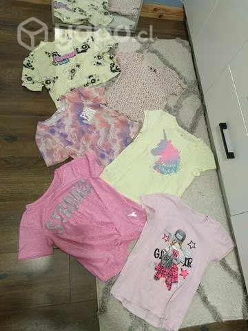 Lote de 6 poleras