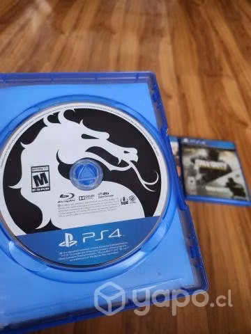 Pack 3 juegos PlayStation 4 PS4/CoD Mortal X batll