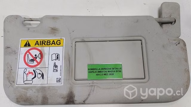 Sombrilla Derecha Det Espejo (MBA124) BT50 2020
