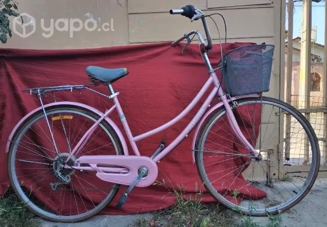 Bicicleta grande funcionando