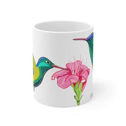 Tazon con diseño de Colibri - Imagen 3