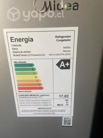 Nevera Midea 207 litros muy buen estado - Imagen 3