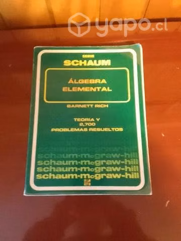 Libro schaum algebra elemental barnett