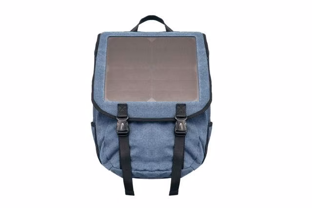 Mochilas con panel solar: