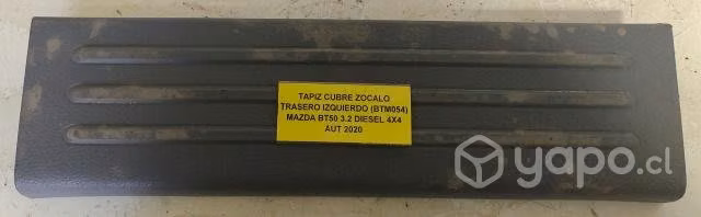 Tapiz Cubre Zocalo Tras Izq (BTM054) BT50 3.2 2020