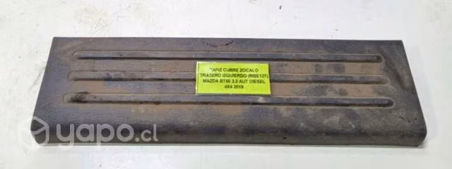 Tapiz Cubre Zocalo Tras Izq (MBE137) BT50 3.2 2019