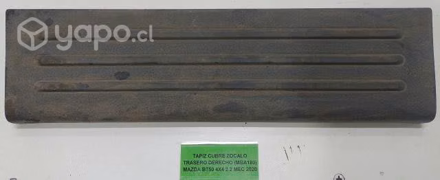 Tapiz Cubre Zocalo Tras Der (MBA180) BT50 2.2 2020