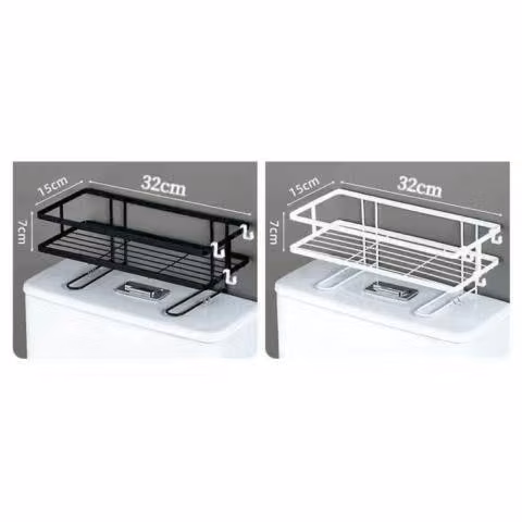 Estante Organizador para Baño Repisa Inodoro Metal