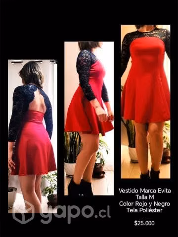 Vestido marca EVITA corto formal