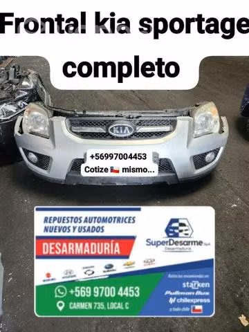 Frontal completo Kia Sportage importadora