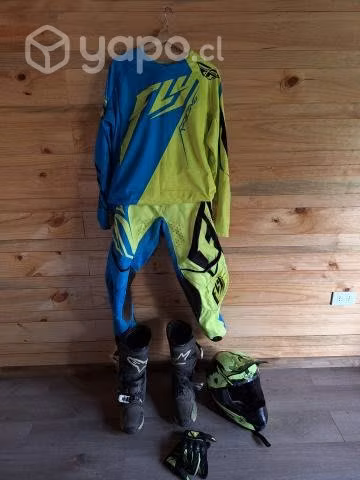 Traje fly racing evo 2.0 modelo 2017
