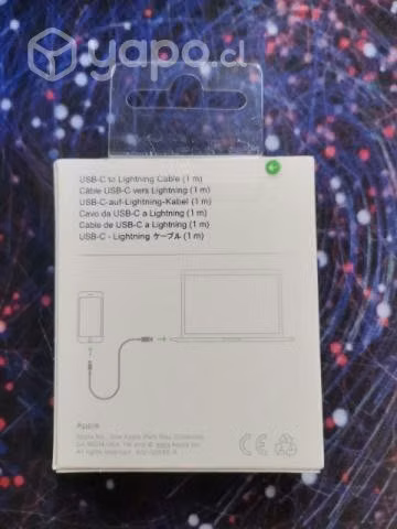 Cable de USB-C a Lightning (1 m) Original 100% - Imagen 2