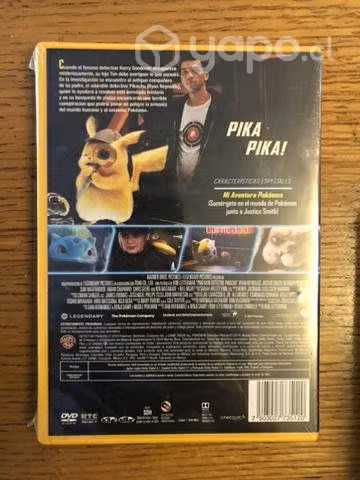 Detective Pikachu DVD (Nuevo de colección) - Imagen 2