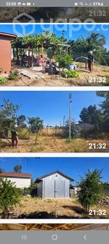 Parcela con casa y galpon