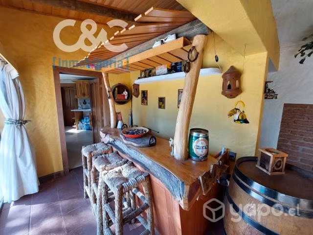 Linda Casa Con Vista Al Mar Y 2300 Mts De Terreno,