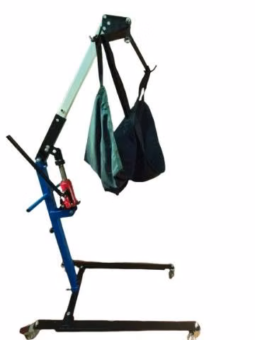 Grua para levantar, mover enfermos a la silla, cama, o baño