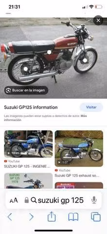 Suzuki GP 125 dos tiempos - Imagen 2