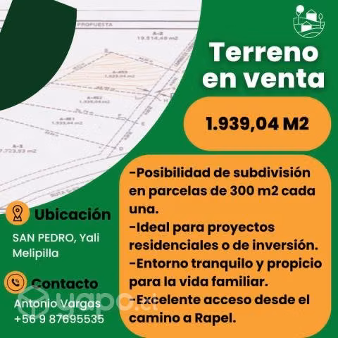 Venta de Terreno Urbano