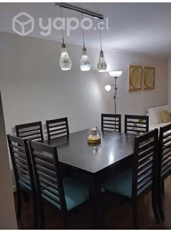 Mesa grande ,8 sillas