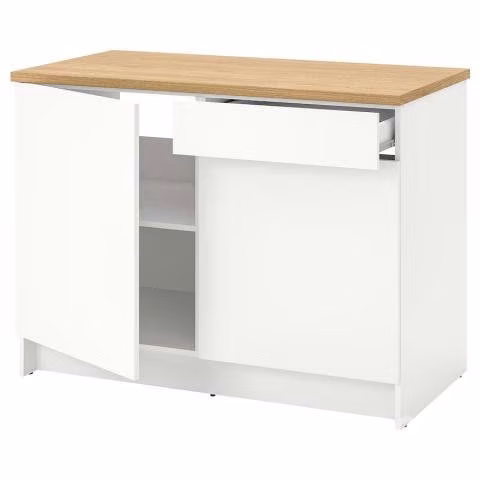 Knoxhult Mueble Base, Blanco, 120 Cm Ikea - Imagen 2