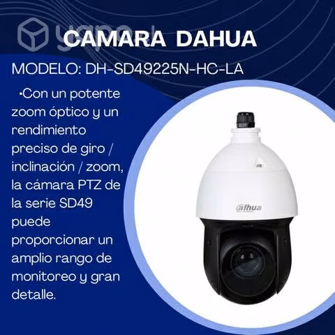 Cámara dahua reacondicionada