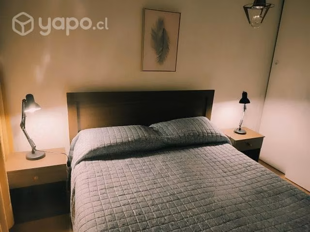 Arriendo depto. C/Sin muebles metro Sta Ana