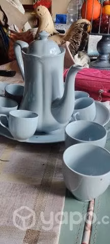 Juego de té café inglés muy antiguo