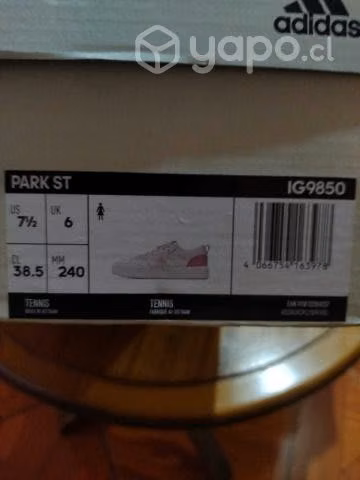 Adidas Park st blanco/rosa - Imagen 2