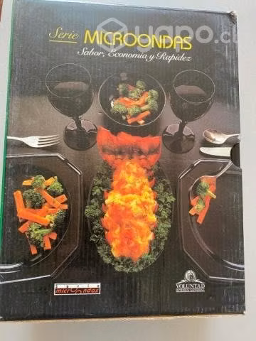 Colección de cocina para Microondas 6 tomos