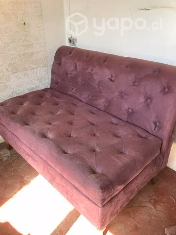 Futon baul terciopelo
