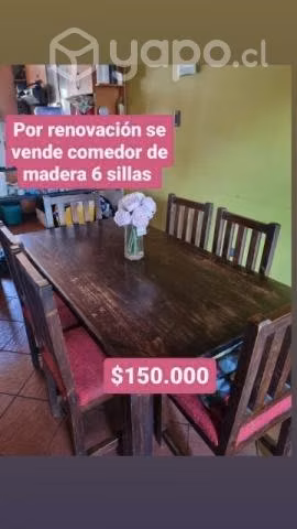 Comedor madera