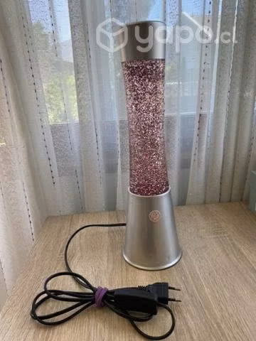 Lámpara de lava Vox con brillos