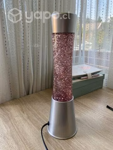 Lámpara de lava Vox con brillos