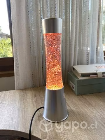 Lámpara de lava Vox con brillos