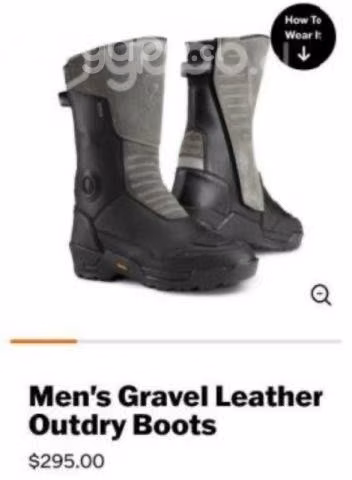 Botas para Moto Revit Gravel Outdry impermeables
