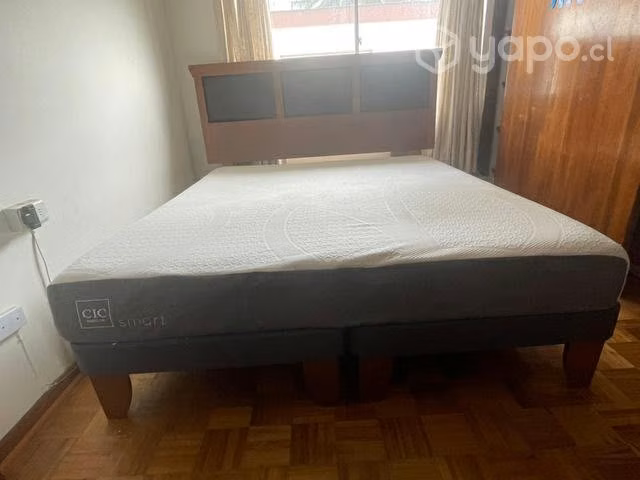 Cama King colchón cic smart