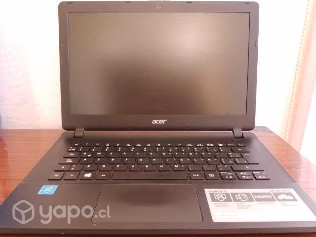 Notebook Acer 13 modelo es1-311-p4v3